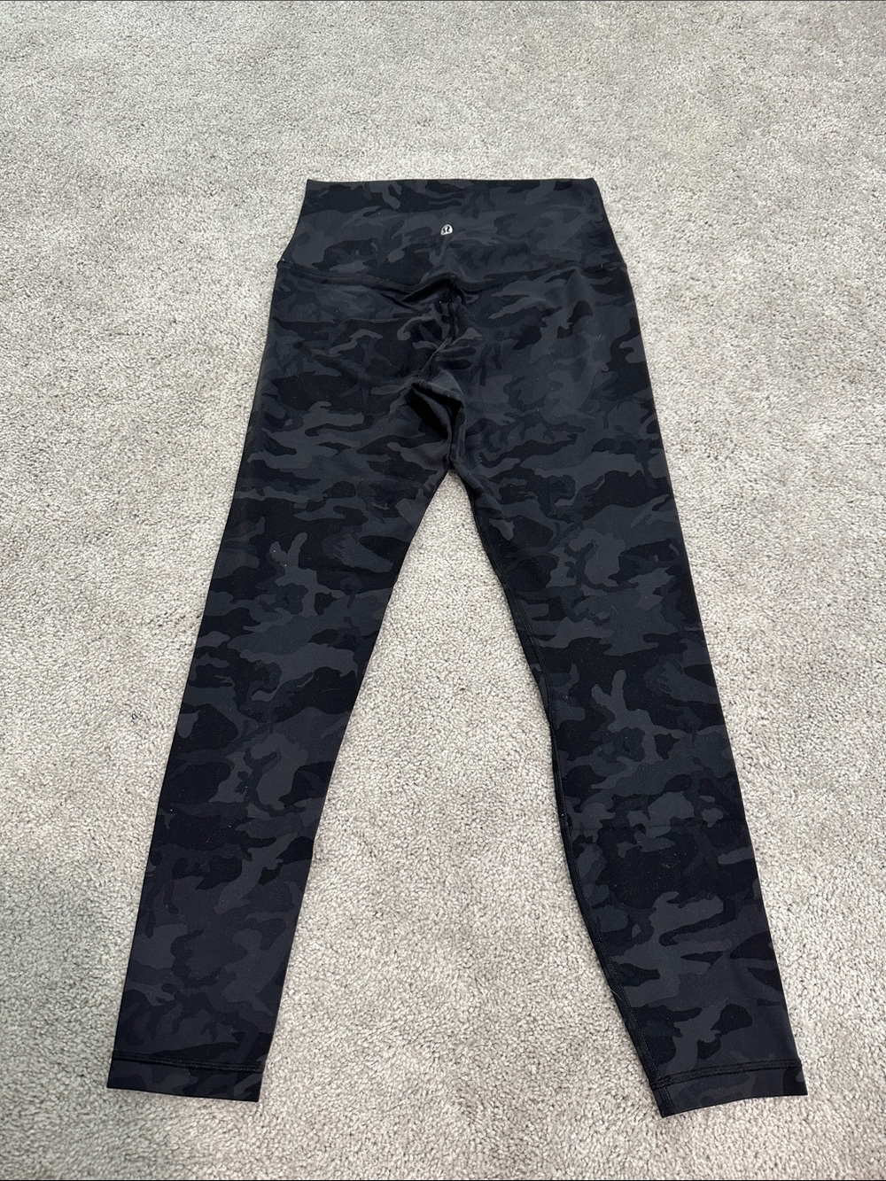 lululemon athletica Black Camo High-Rise Leggings